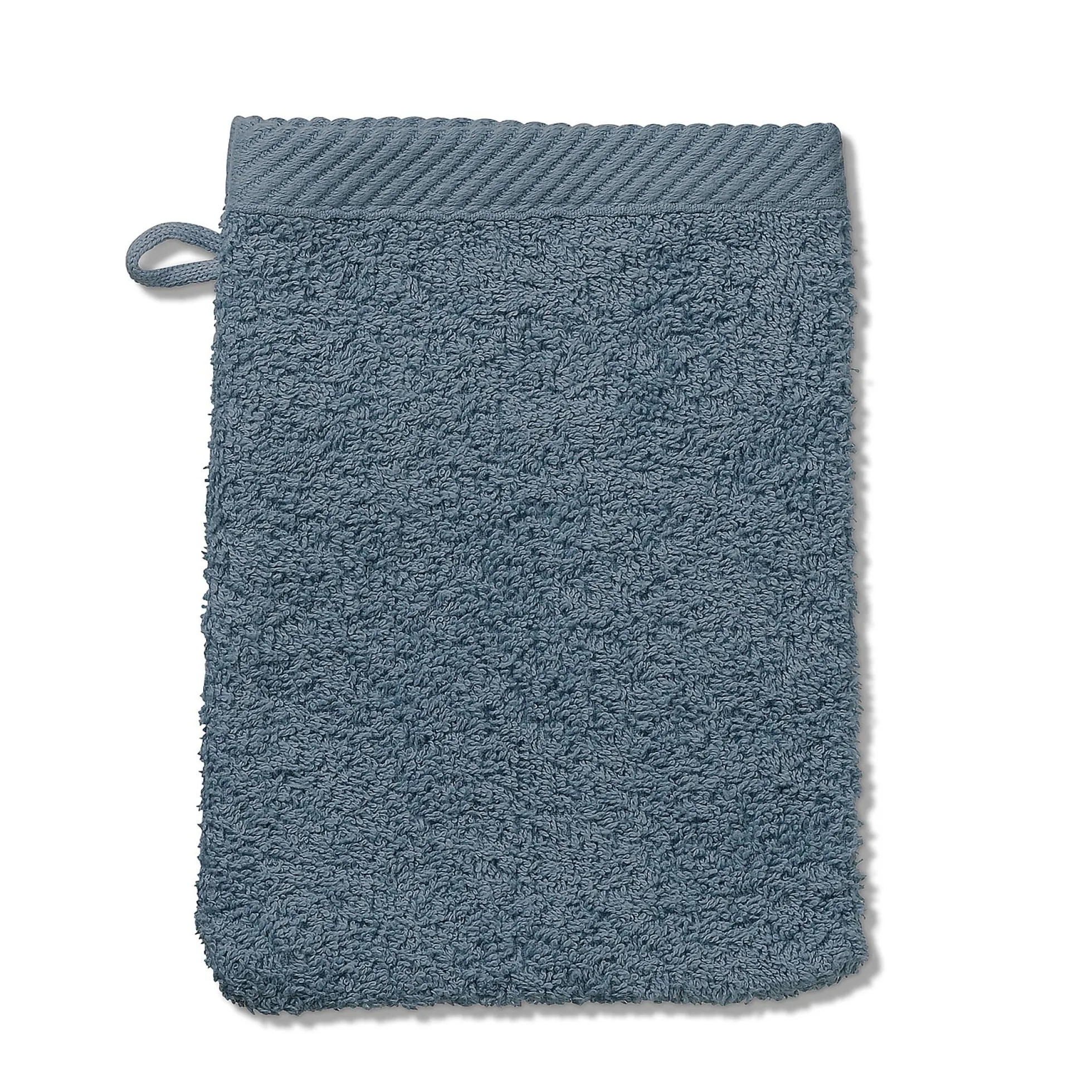 Waschhandschuh rauchblau LADESSA