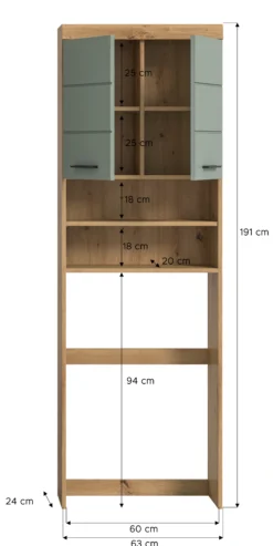 Waschmaschinenüberbau SEWULA