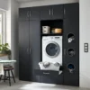 Waschmaschinen-Einbauschrank MULTIRAUMKONZEPT