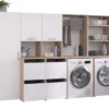 Waschmaschinenumbauschränke-Set LAUNDRY 1