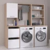 Waschmaschinenumbauschränke-Set LAUNDRY 4