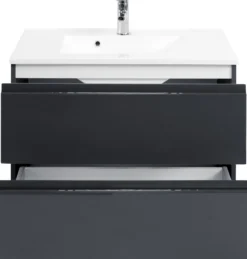 Waschtischunterschrank 80 mit Mineralgussbecken CARDIFF