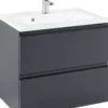 Waschtischunterschrank 60 mit Mineralgussbecken CARDIFF
