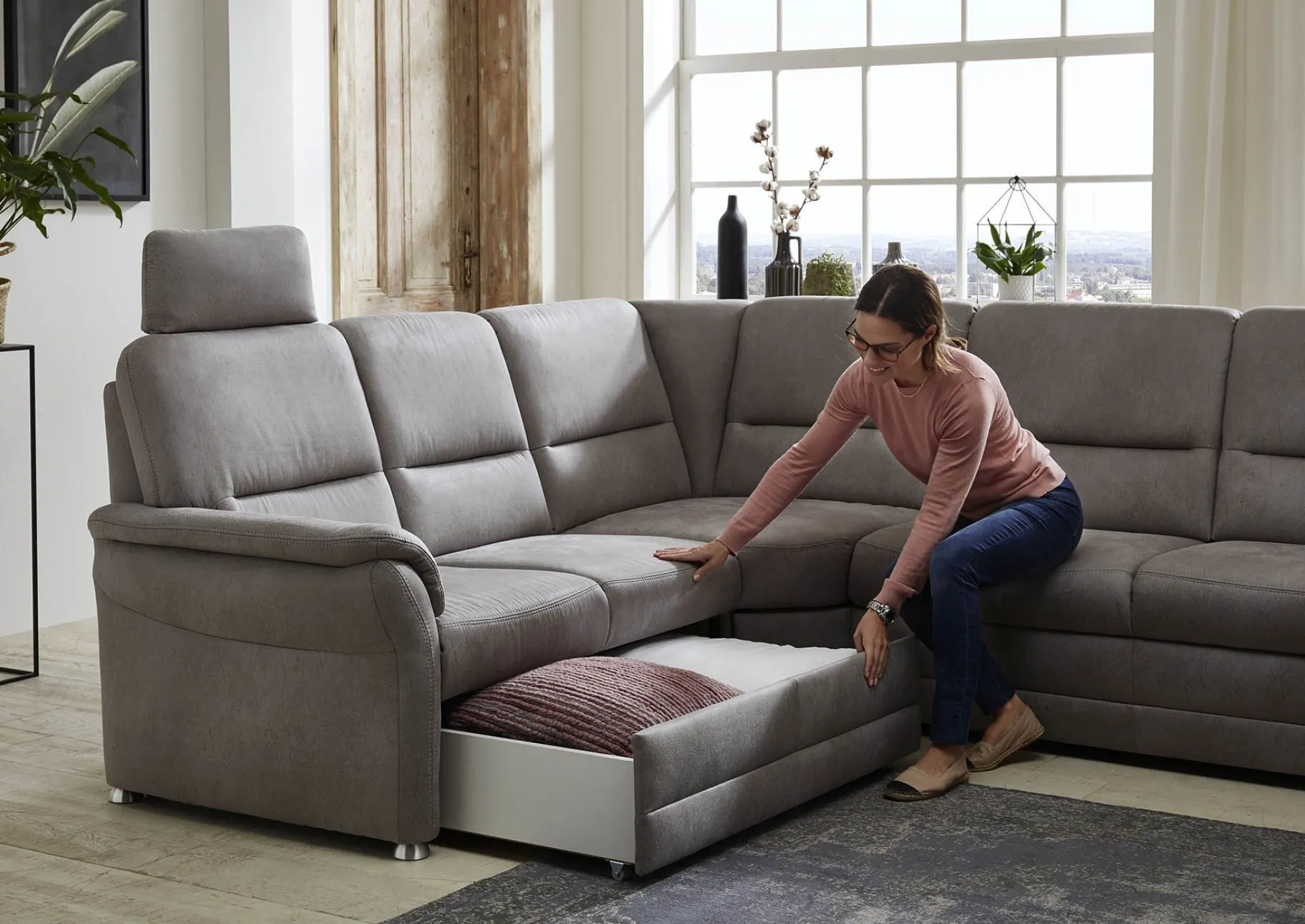 Wohnlandschaft mit Funktion PP-QL11014 Q+