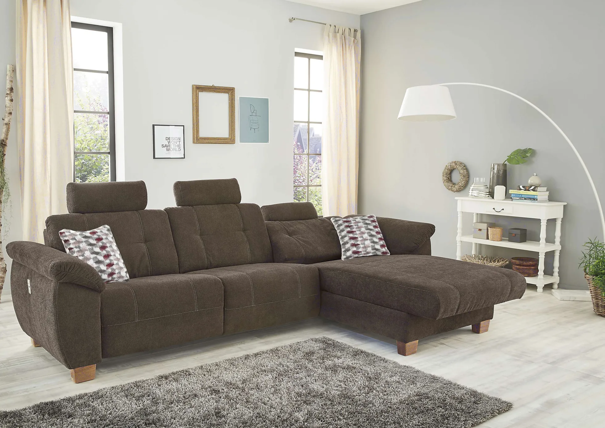 Wohnlandschaft mit Funktion PORTOFINO-SE