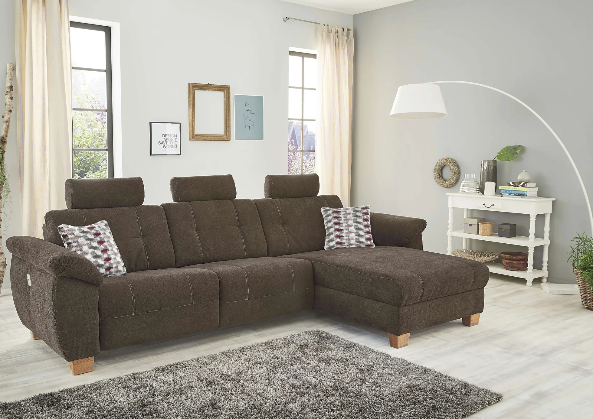 Wohnlandschaft mit Funktion PORTOFINO-SE